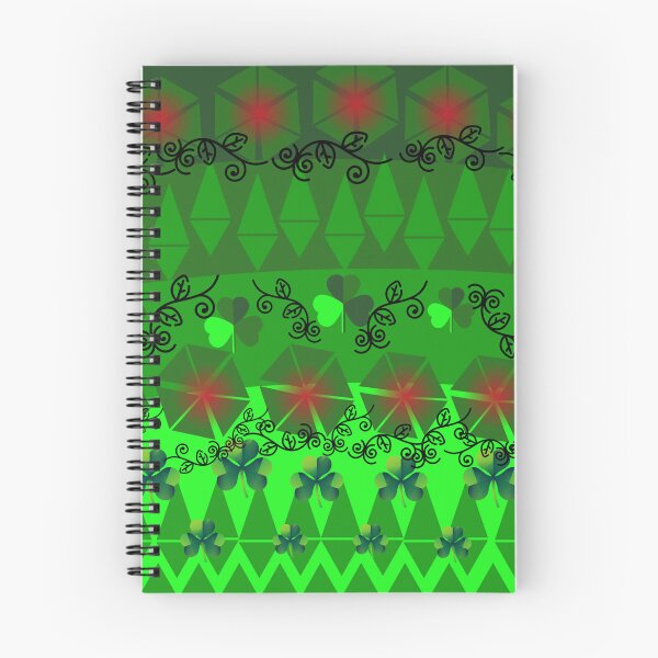 Item preview, Green Geometric Damask and Vine Pattern designed and sold by MTNADJE.