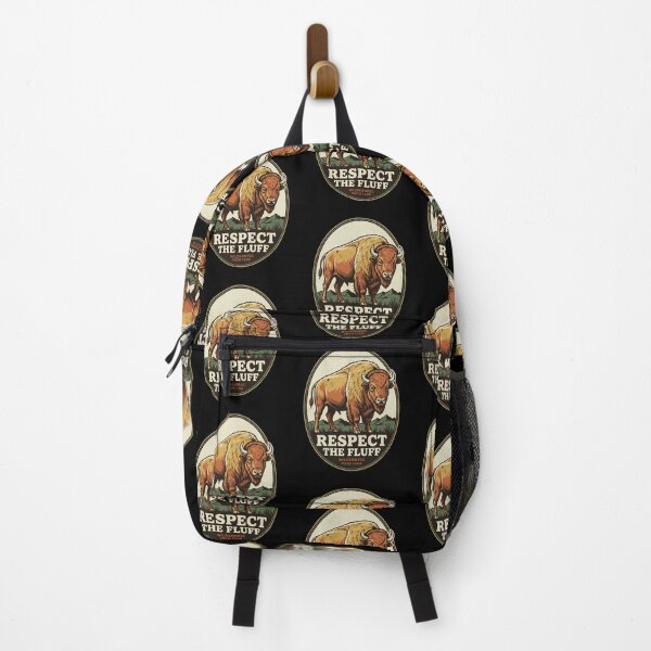 Item preview, Respect The Fluff Vintage Bison Buffalo Wilderness Field Club designed and sold by VinsendDraconi.