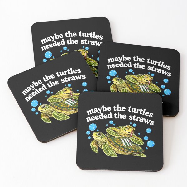 Item preview, Maybe The Turtles Needed The Straws designed and sold by thedoodlevault.