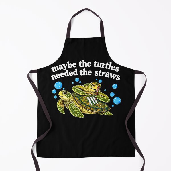 Item preview, Maybe The Turtles Needed The Straws designed and sold by thedoodlevault.