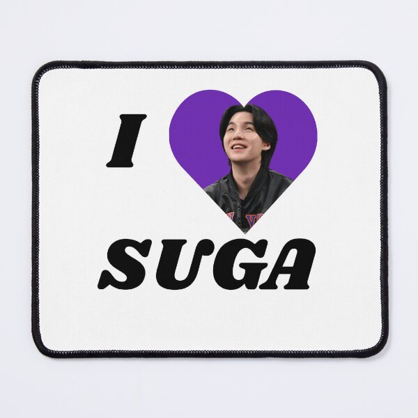 Item preview, I Heart SUGA | BTS designed and sold by keysfandomfinds.