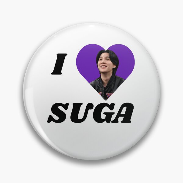 Item preview, I Heart SUGA | BTS designed and sold by keysfandomfinds.