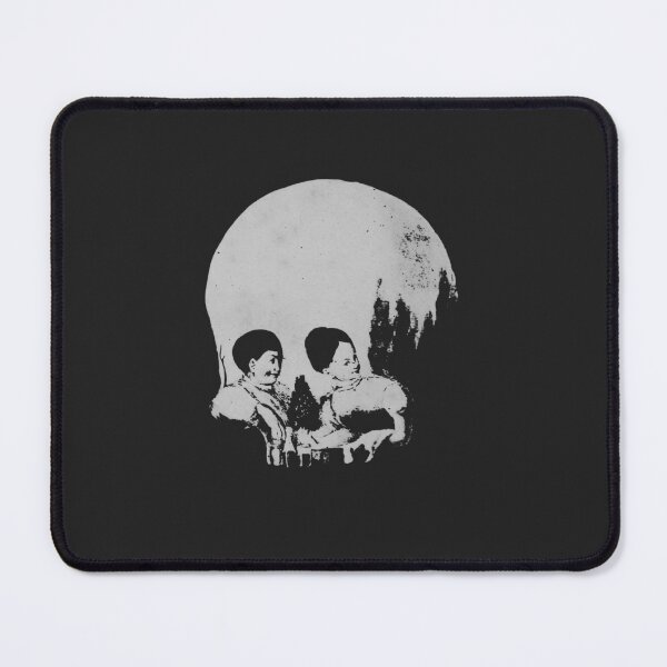 Item preview, Skull Illusion Photograph by Pierre Alfred Villeneuve, 1855-1865 (WHITE) designed and sold by Exhumed Archives.