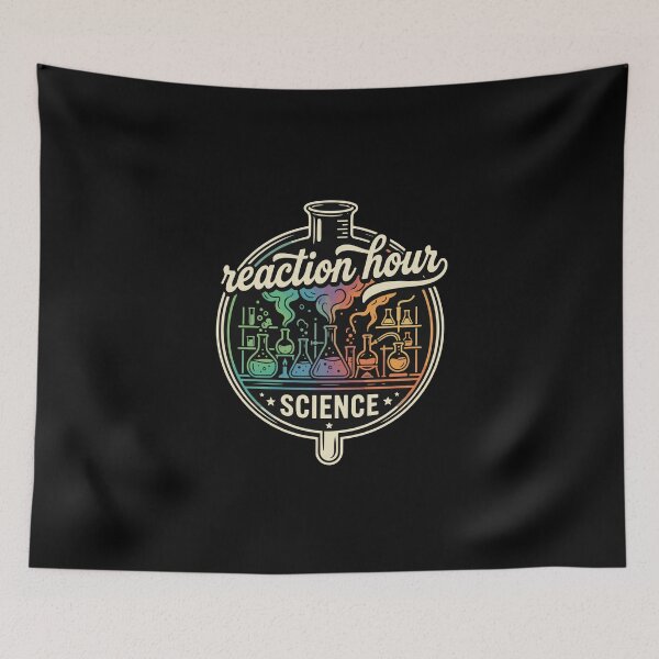 Item preview, Reaction Hour Science Chemistry Lab Scientist Student Teacher designed and sold by PopStars1993.