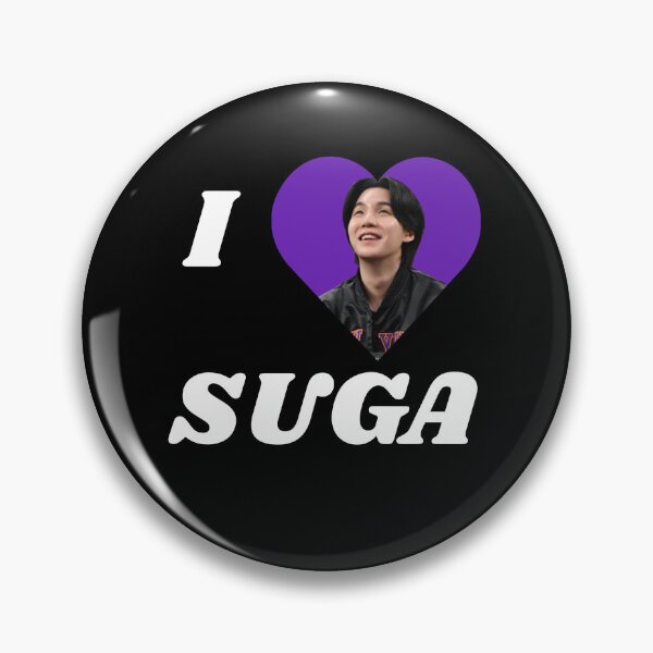 Item preview, I Heart SUGA | BTS designed and sold by keysfandomfinds.