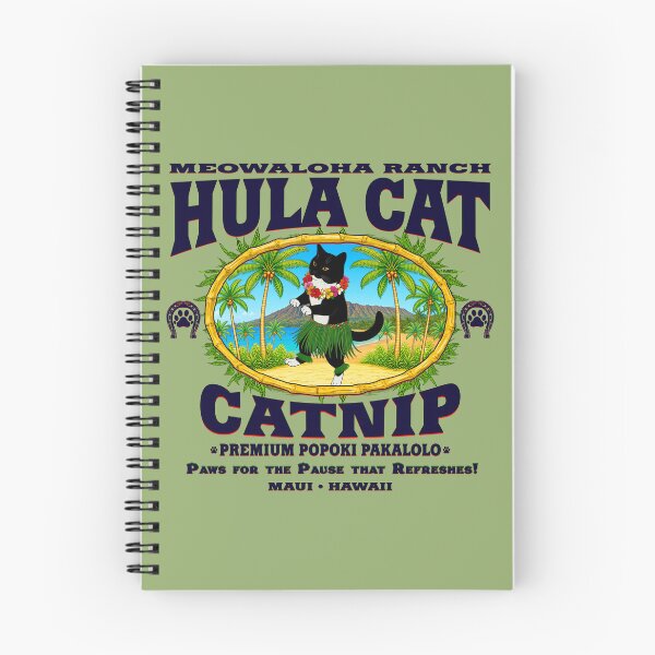 Item preview, Gato Hula con Hierba Gatera designed and sold by BuzzDalways.