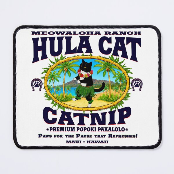 Item preview, Hula Cat Catnip designed and sold by BuzzDalways.