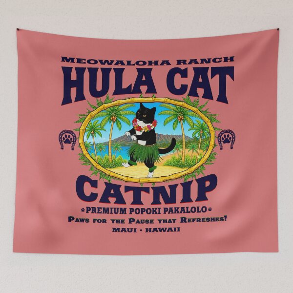 Item preview, Hula Cat Catnip designed and sold by BuzzDalways.