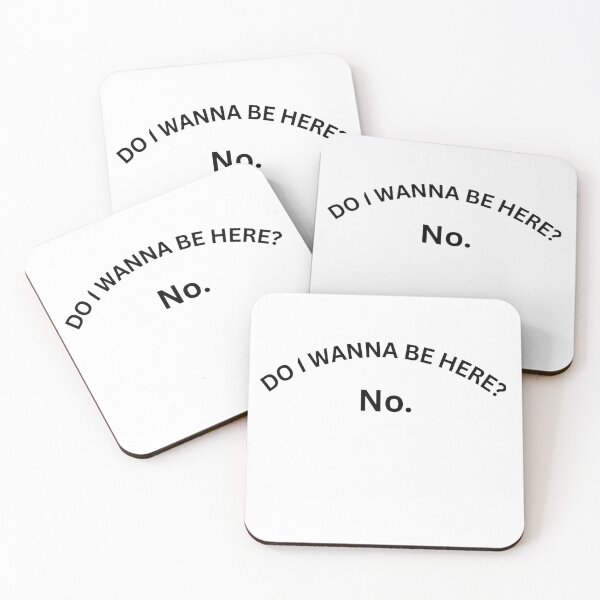 Item preview, I dont wanna be here - Design designed and sold by The-Multi-Shop.