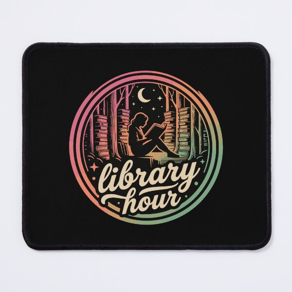 Item preview, Library Hour Book Lover Reading Enthusiast Librarian designed and sold by SofiBlair.