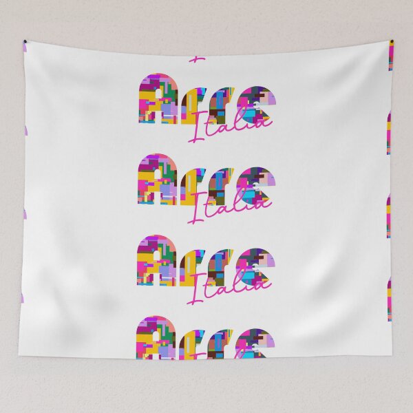 Item preview, Arre, Padova, Italy, Italia, colorful typography design for travellers designed and sold by Wanderful-roads.