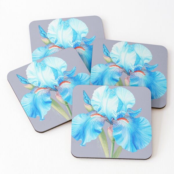 Item preview, Light blue iris flower designed and sold by Mevissart.