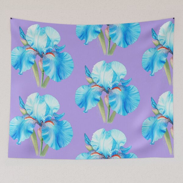 Item preview, Light blue iris flower designed and sold by Mevissart.