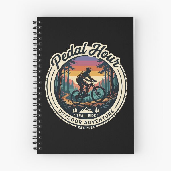Item preview, Pedal Hour Trail Ride Outdoor Adventure Mountain Biking Cyclist designed and sold by PopStars1993.