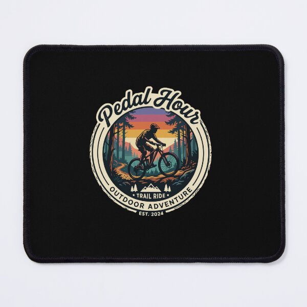 Item preview, Pedal Hour Trail Ride Outdoor Adventure Mountain Biking Cyclist designed and sold by PopStars1993.