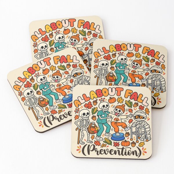 Item preview, All About Fall Prevention Thanksgiving Skeleton Rehab Humor designed and sold by AmiGraph.