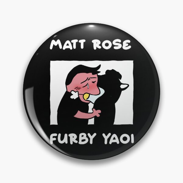 Item preview, Matt Rose Furby Yaoi designed and sold by thedoodlevault.