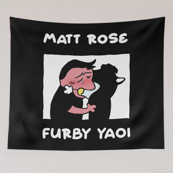 Item preview, Matt Rose Furby Yaoi designed and sold by thedoodlevault.