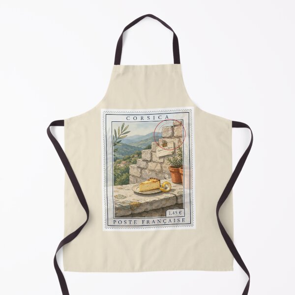 Item preview, Corsica Fiadone Terrace — Island Village Food Art designed and sold by stickercuffs.