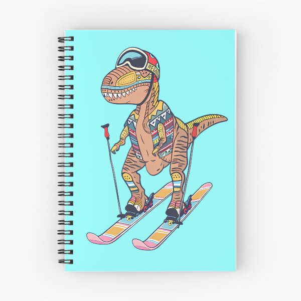 Item preview, Retro Skiing T-Rex Dinosaur designed and sold by Structure-Blue.