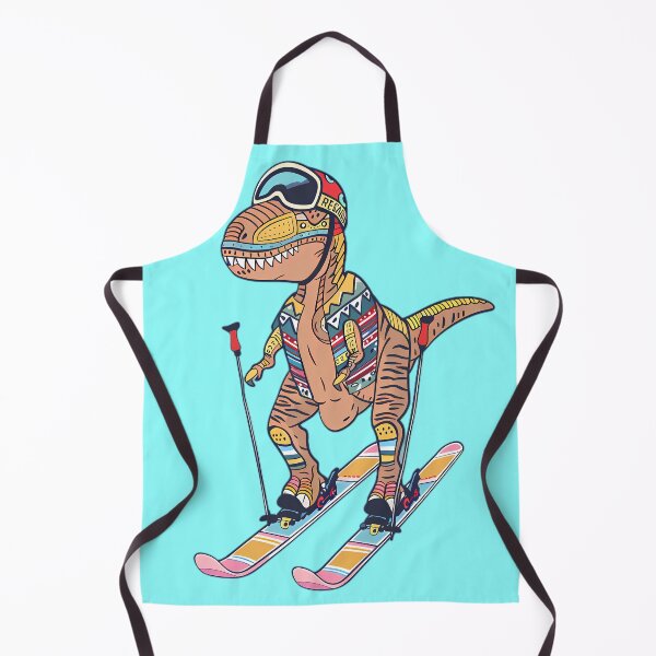 Item preview, Retro Skiing T-Rex Dinosaur designed and sold by Structure-Blue.