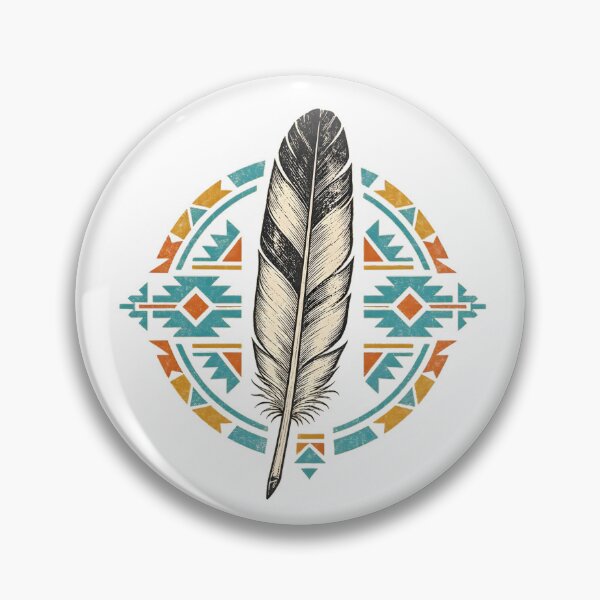 Artikelvorschau, Adlerfeder, Emblem der Lakota-Amerikaner entworfen und verkauft von WirelessChimp.