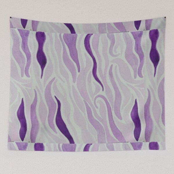 Item preview, Purple print – hand-painted with watercolor. designed and sold by Greitas.