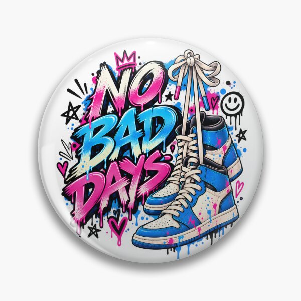 Item preview, No Bad Days – Street Style Sneakers designed and sold by TinyWeird.