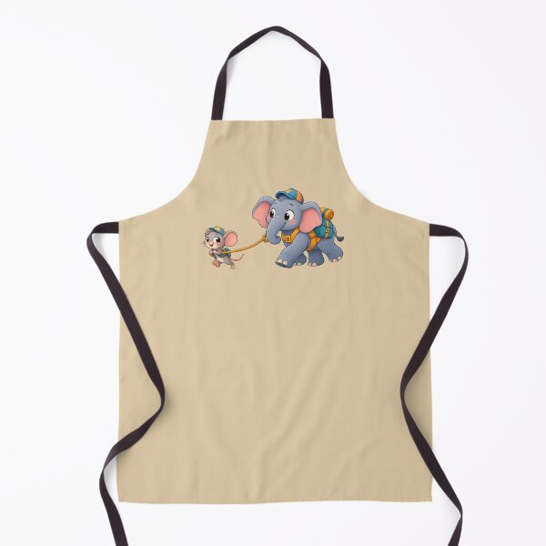 Item preview, Elephant & Mouse Adventure, Cute Animal Friendship designed and sold by Amyay.