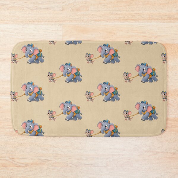 Item preview, Elephant & Mouse Adventure, Cute Animal Friendship designed and sold by Amyay.