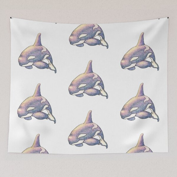 Item preview, Sunset palette Orca marker artwork designed and sold by Moana Matron Designs.