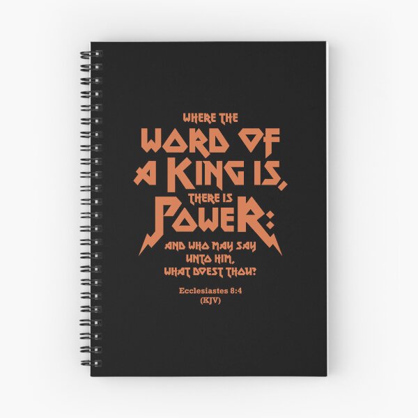 Item preview, Where the word of a king is, there is power  designed and sold by Vector-Artist.