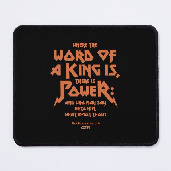 Item preview, Where the word of a king is, there is power designed and sold by Vector-Artist.