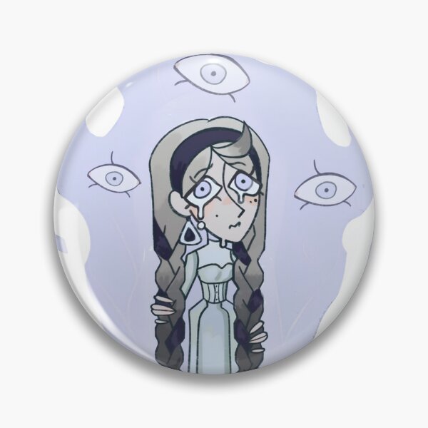Item preview, Gothic Crying Girl Floating Eyes Flame Cartoon designed and sold by DfaterTome.