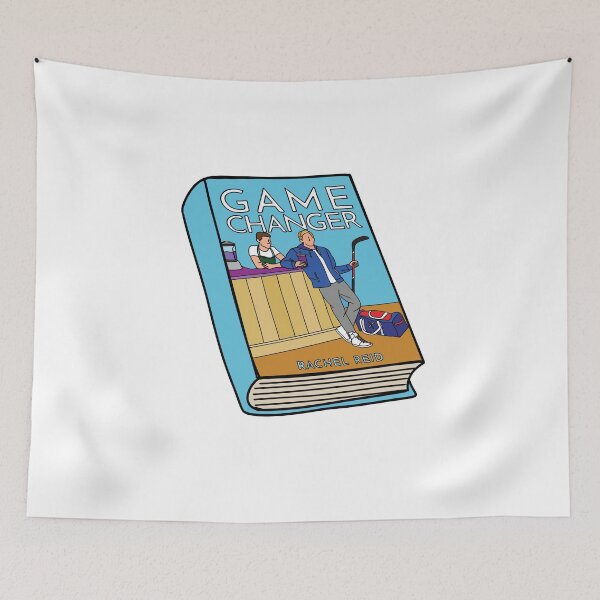 Item preview, Game changer Rachel Reid Cartoon Book Sticker designed and sold by baranskini.