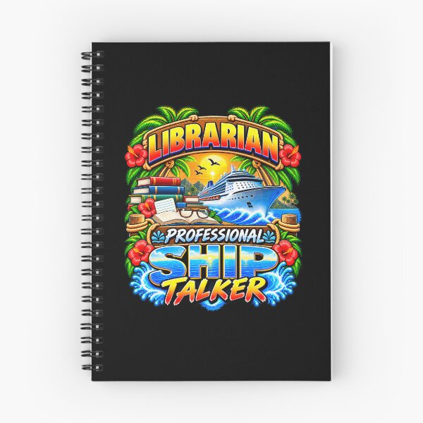 Item preview, Librarian Professional Ship Talker Cruise Vacation designed and sold by fungear.