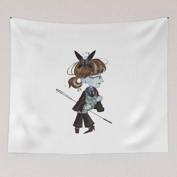 Item preview, Gothic Moth Girl in Suit Cartoon designed and sold by DfaterTome.