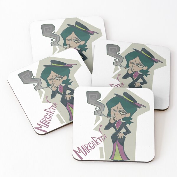 Item preview, Margarita Gothic Smoking Girl Cartoon designed and sold by DfaterTome.