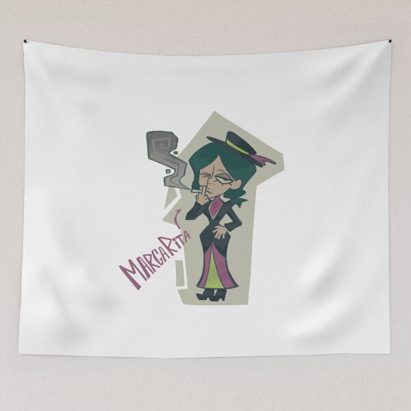 Item preview, Margarita Gothic Smoking Girl Cartoon designed and sold by DfaterTome.