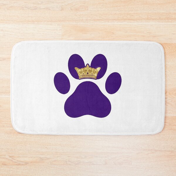 Item preview, Dog Paw Print with Gold Crown - Simplicity Collection designed and sold by Goodthingstree.