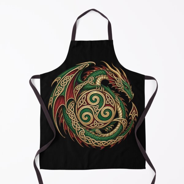 Item preview, Celtic dragon around a triskelion designed and sold by lAnJefurtifeu.