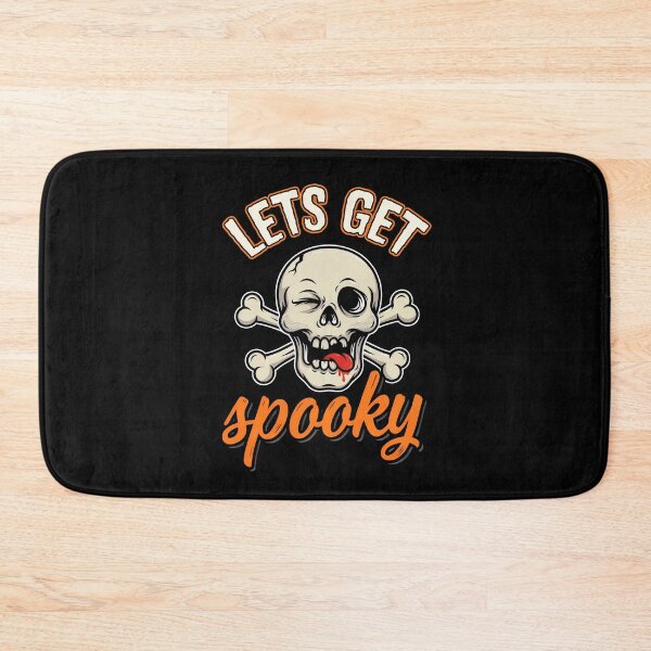 Item preview, Let's Get Spooky Funny Winking Skull Halloween Gift designed and sold by Say It With Ink.