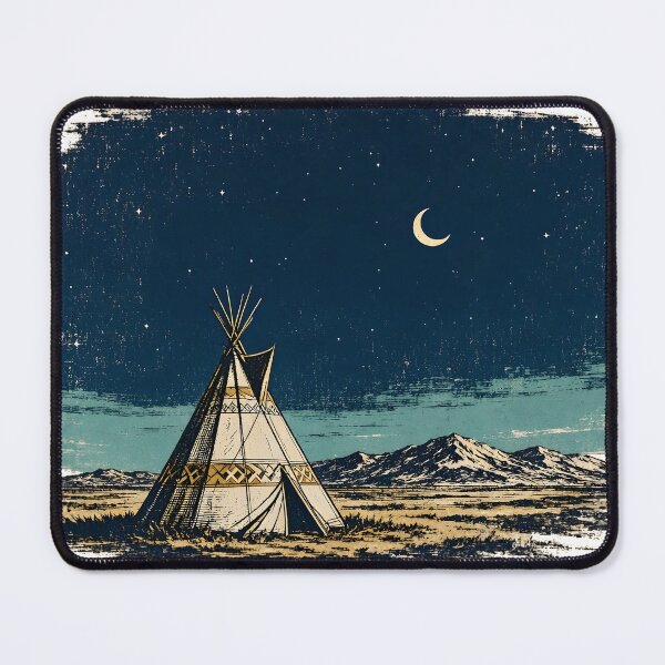 Item preview, Teepee under the starry night designed and sold by WirelessChimp.