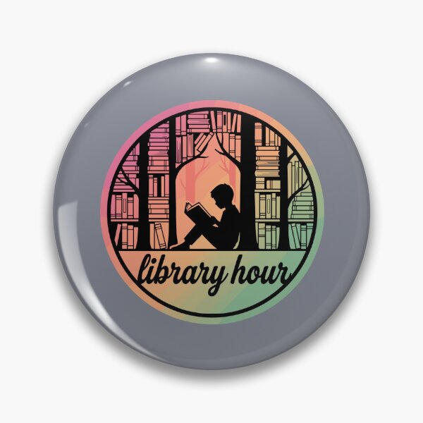 Item preview, Library Hour Reading Book Lover Librarian Bookworm Reader Literature designed and sold by SofiBlair.