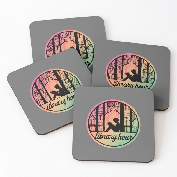 Item preview, Library Hour Reading Book Lover Librarian Bookworm Reader Literature designed and sold by SofiBlair.
