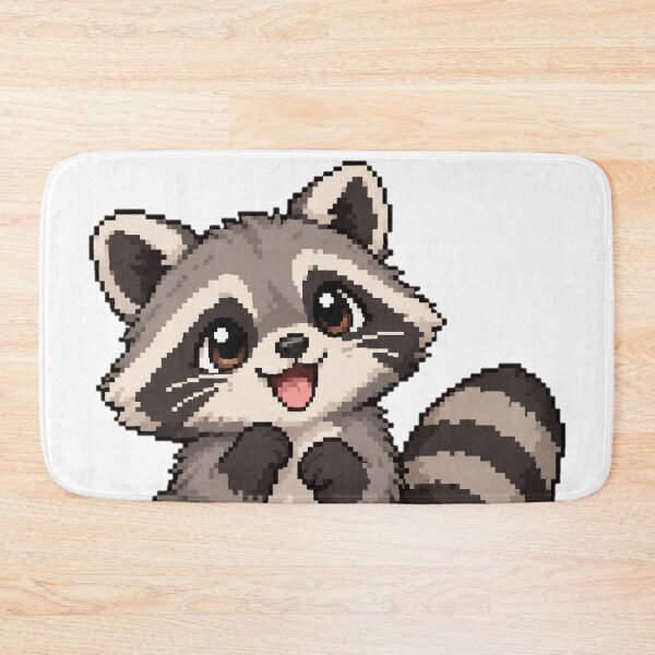 Item preview, Cute Pixel Raccoon designed and sold by Nol1ytv.