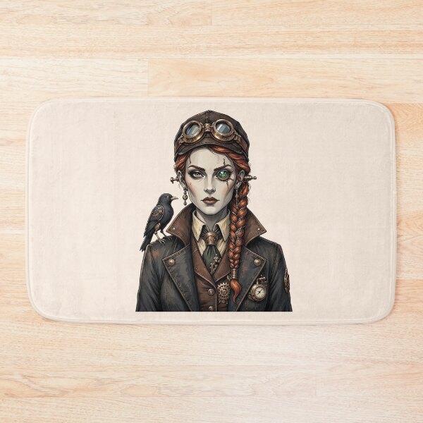 Item preview, Steampunk Gothic Witch with Raven  designed and sold by SweetLilith.