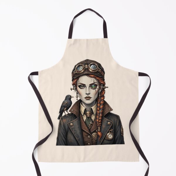 Item preview, Steampunk Gothic Witch with Raven  designed and sold by SweetLilith.