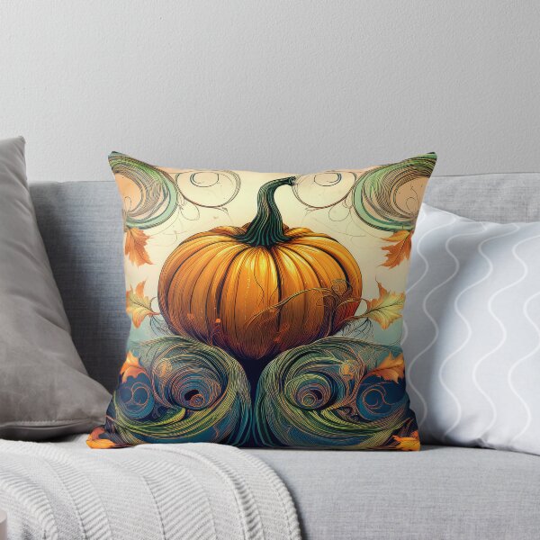 Item preview, Pumpkin on the Vine designed and sold by Katherine Anne Michelle Minerva.