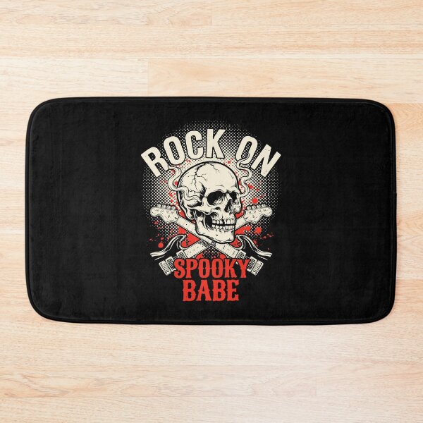 Item preview, Rock On Spooky Babe Guitar Skull Halloween Gift designed and sold by Say It With Ink.